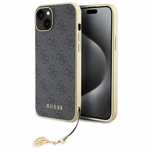 Guess 4G Charms Collection ümbris jaoks iPhone 15 Plus - hall