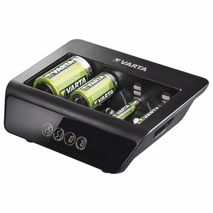 VARTA LCD universaallaadija + 57688 9V, R14, R20 (ilma patareideta)