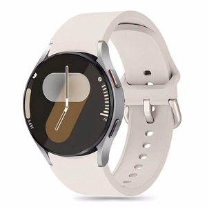 TECH-PROTECT SILICONE SAMSUNG GALAXY WATCH 4 / 5 / 5 PRO / 6 / 7 / FE STARLIGHT