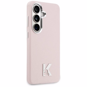 Ümbris Karl Lagerfeld K Metal Logo MagSafe Samsung Galaxy S26 roosa