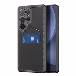 Dux Ducis Rafi II Ümbris jaoks Samsung Galaxy S25 Ultra with Stand and Wallet - must