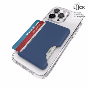 Speck ClickLock magnetrahakott MagSafe'ile, Coastal Blue / Space Blue värvitoonis