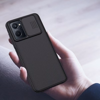 Nillkin CamShield PC Ümbris jaoks Realme 9i must