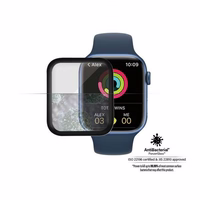 PanzerGlass Curved Karastatud klaas jaoks Apple Watch 7 45mm - Must