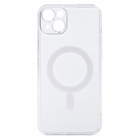 TEL PROTECT MagSilicone Ümbris jaoks Iphone 15 Plus läbipaistev