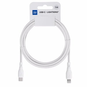 Kaabel USB C do Lightning Sinine Star 2,4A 27W ECO 1 m PJ72-18-3 valge