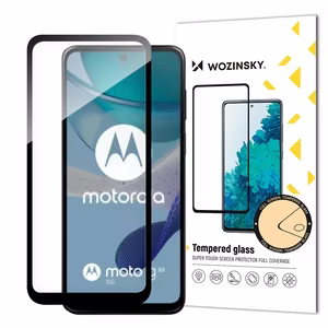 Wozinsky Full Glue Karastatud klaas jaoks Motorola Moto G53