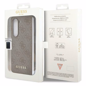 Guess чехол для Samsung Z Fold 5 GUHCZFD5GF4GBR (4G Charm) коричневый