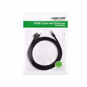 Ugreen HDMI - micro HDMI kaabel 19 pin 2.0v 4K 60Hz 30AWG 1.5m must (30102)
