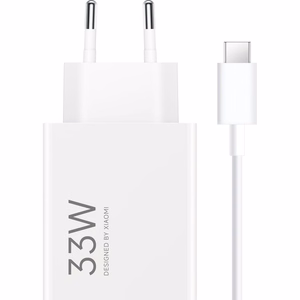 Xiaomi MDY-16-EF 1xUSB-A 33W Wall Laadija with 3A USB-C Kaabel - valge