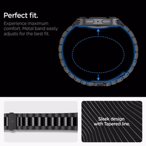 Spigen Modern Fit Band 316L bracelet for Samsung Galaxy Watch 40/44/46 mm – black