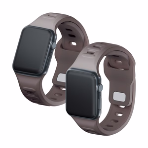 3mk silikoonrihm Apple Watchile, 38/40/41/42 mm, Taupe, väike suurus