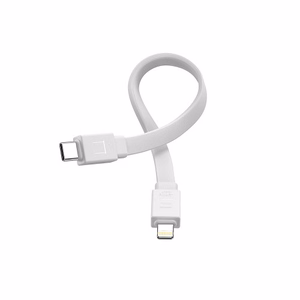 Akupank Joyroom JR-PBM01 valge 20W 10000mAh (juhtmevaba laadimine) + Type-C / Lightning kaabel