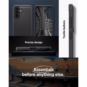Spigen Rugged Armor ümbris Galaxy A57 5G matt must