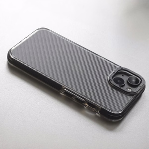 Acrylic Carbon ümbris for iPhone 16e / 17e must