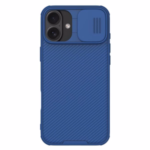 Чехол Nillkin CamShield Pro для iPhone 16 (синий)