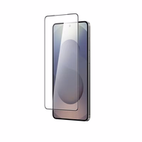 AmazingThing Radix Full Glass Karastatud klaas with Must Raamiga jaoks Samsung S25 Edge