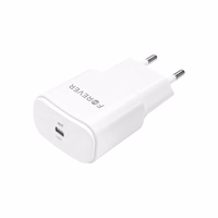 Forever TC-01-20C PD QC laadija 1x USB-C 20W valge