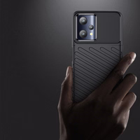 Thunder Case paindlik soomustatud kate Realme 9 Pro must