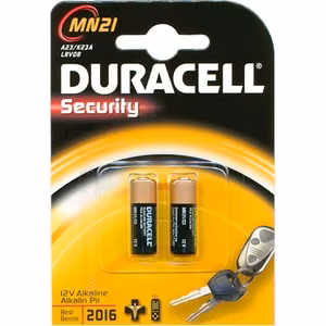 Duracell A23/MN21 – leelis A23/MN21 patareid, 2 tk