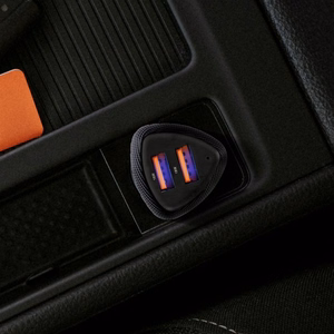FORCELL F-ENERGY Carbon CC50-2A car laadija 2 x USB A QC3.0 3A 36W must