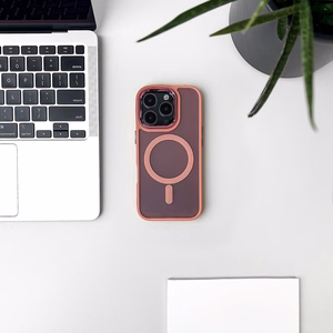 Glitter ümbris Samsung Galaxy S26/S26 Pro jaoks, mis ühildub MagSafe'iga - roosa