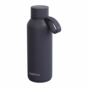 Quokka Solid With Strap roostevabast terasest termospudel, 510 ml, Slate