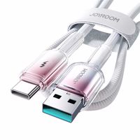 Joyroom S-A42 3A USB-A USB-C Kaabel 1.2m biały
