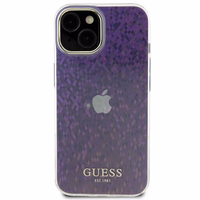 Guess GUHCP15SHDECMP iPhone 15 6.1" roosa/roosa hardcase IML Faceted Mirror Disco Iridescent