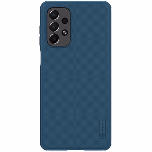 Nillkin Super Frosted Shield Pro vastupidav ümbris Samsung Galaxy A73 sinine
