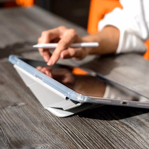 STM OPP kaanega ümbris seadmele iPad Air 13" M4 (2026) / M3 (2025) / M2 (2024), must