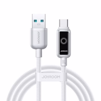 USB-kaabel Joyroom S-A55 USB-A ja USB-C 66W 1.2m valge