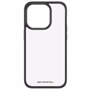 Military Grade Certified PanzerGlass ClearCase iPhone 15 Pro Ümbris - Läbipaistev & Must