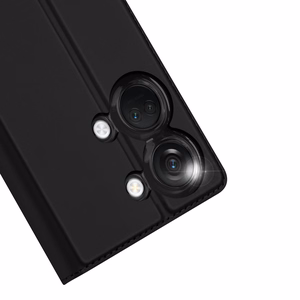 Dux Ducis Skin Pro ümbris with flap and card slot jaoks OnePlus Nord 3 / Ace 2V - must