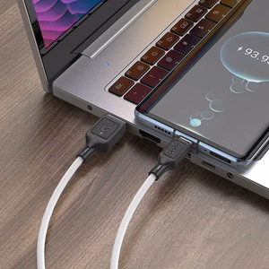 Кабель USB A - USB C Hoco 3A 1 m X90 белый