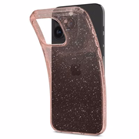 Spigen Liquid Crystal Glitter iPhone 15 Pro Max Ümbris - roosa/Clear