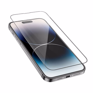 Karastatud klaas to iPhone 14 PRO MAX Hoco HD 5D Guardian shield 10 pcs G14 must