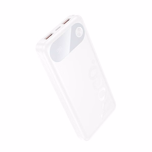 Akupank Hoco 10000 mAh QC PD 22,5W J154 valge
