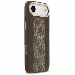 GUESS ümbris jaoks IPHONE 17 Air compatible with MagSafe GUHMP17MPG4SEMCW (PU W/ 4G Stripe) brown