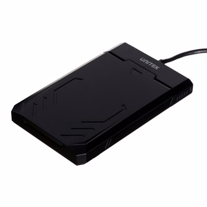 UNITEK Y-3036 2.5" HDD/SSD ketta korpus must