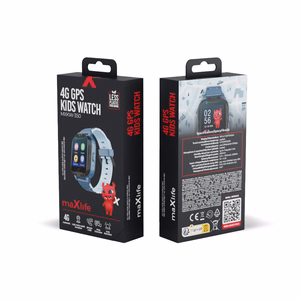 Maxlife смарт-часы 4G MXKW-350 синий GPS WiFi