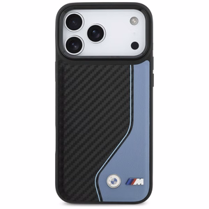 BMW M Carbon Logo MagSafe Ümbris jaoks iPhone 17 Pro Max - Sinine