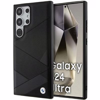 BMW BMHCS24L23RCGPK S24 Ultra S928 must/must hardcase Signature Leather Crossing Lines Pattern