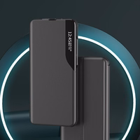 Eco Leather View Ümbris ümbris jaoks Samsung Galaxy A14 with a flip stand must