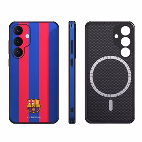 FC Barcelona ümbris Samsung Galaxy S25 Plus magnetiline ümbris MagSafe OCFCBMCS25PBG BG