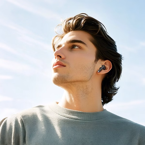 Borofone TWS Bluetooth наушники FQ10 Joyful черные