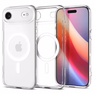 SPIGEN ümbris ULTRA HYBRID MAG compatible with MagSafe jaoks IPHONE 17 Air clear valge