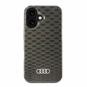 Audi IML Stitching Pattern MagSafe iPhone 16 6.1" must/must hardcase AU-IMLMIP16-Q5/D3-BK