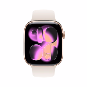 Crong Liquid vedelast silikoonist rihm Apple Watchile 38/40/41/42 mm, kivibeež