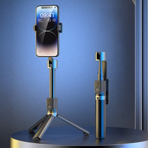 Dudao F18 selfipulk 1.1m statiivi ja Bluetooth kaugjuhtimispuldiga - must